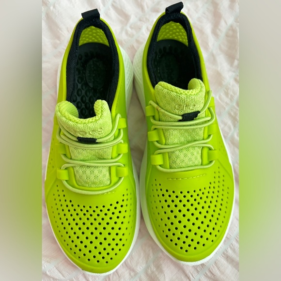 CROCS Other - Crocs Unisex Kids’ Literide Pacer Water Shoes • Worn Once • Size C13 •Lime Green